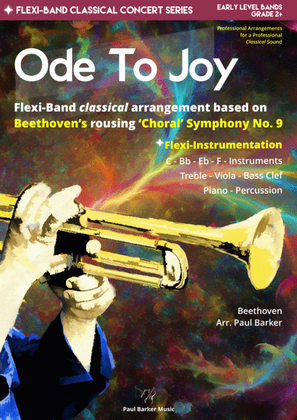 Book cover for Ode To Joy (Flexible Instrumentation)