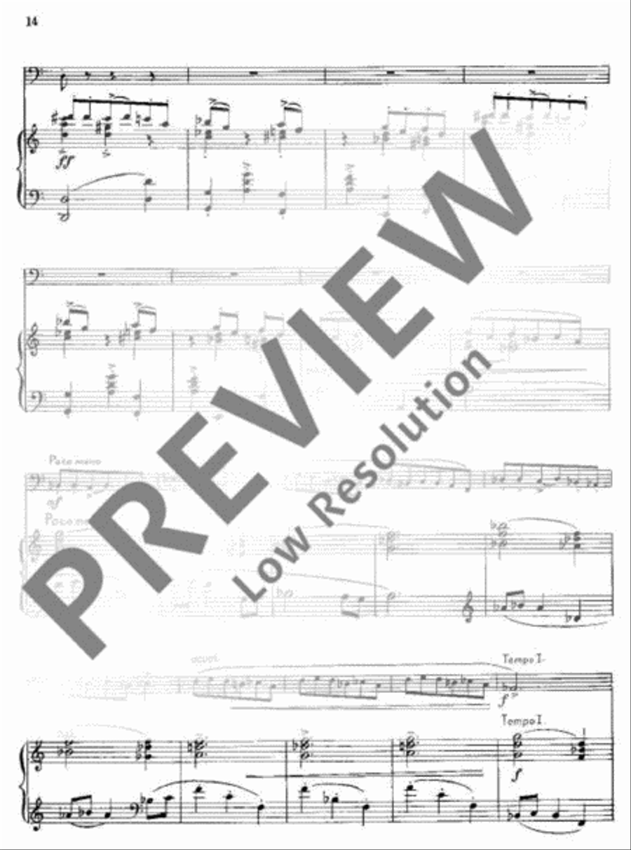 Miniaturen Miniaturen Bassoon scores gallery preview page 15