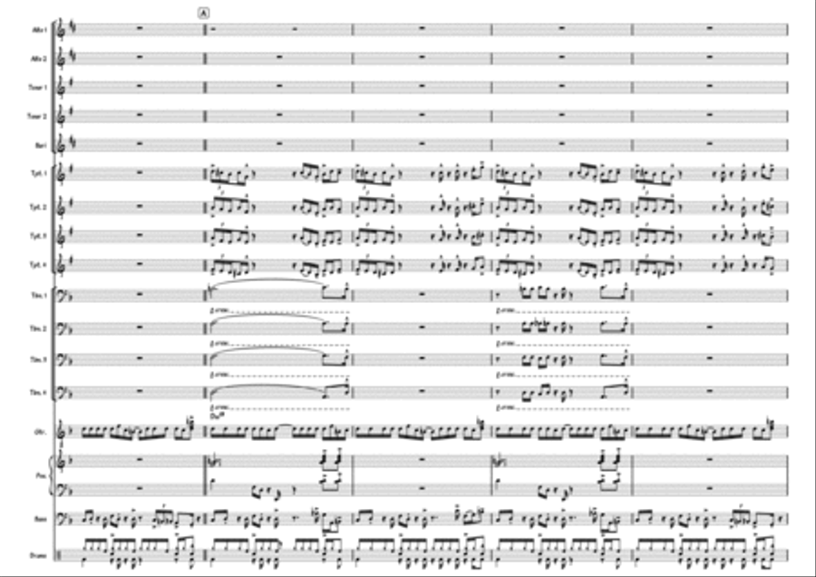 Funk at the Eem Jazz Ensemble scores gallery preview page 3