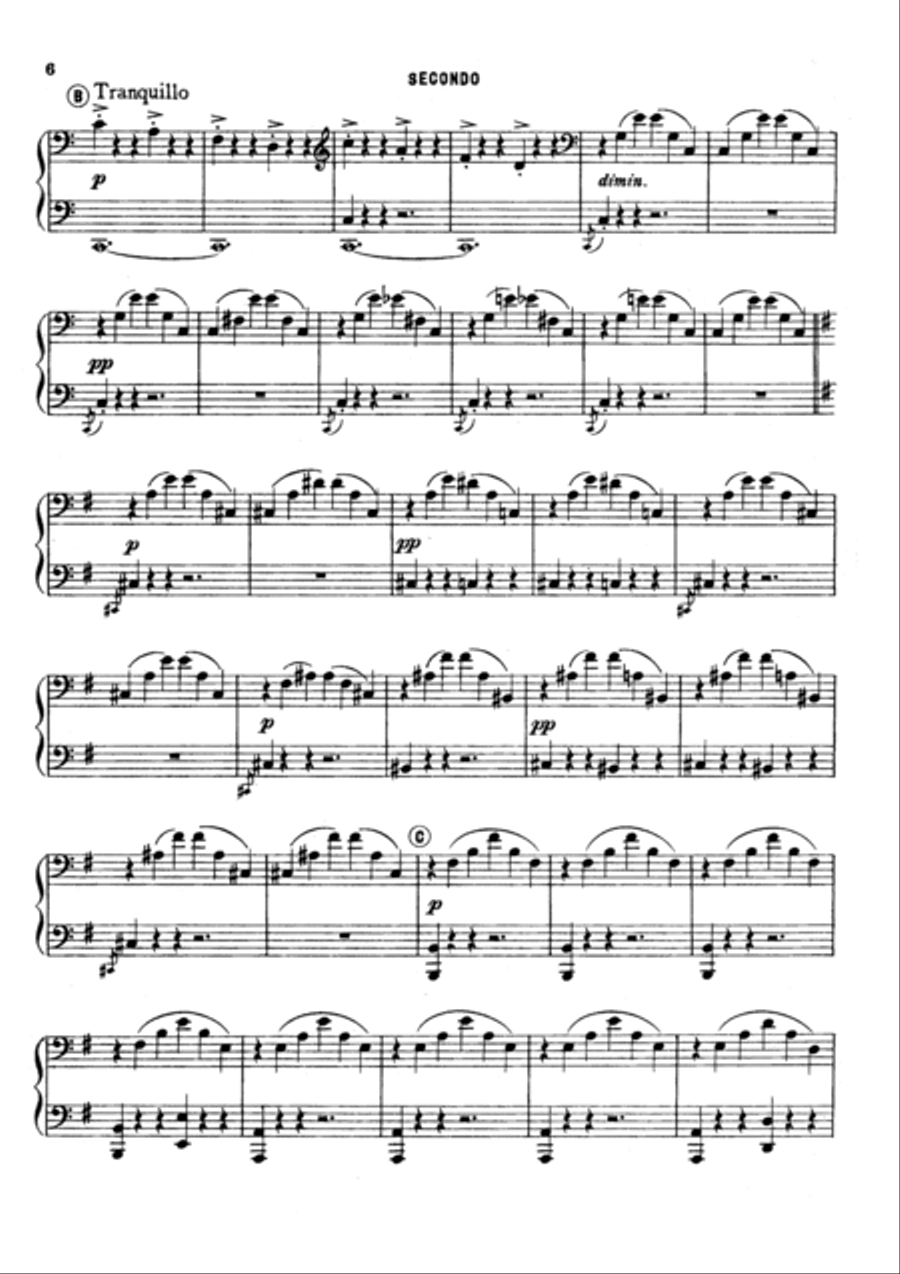 Rimsky-Korsakov      Sheherazade I, for piano duet(1 piano, 4 hands), PR831 1 Piano, 4-Hands scores gallery preview page 5