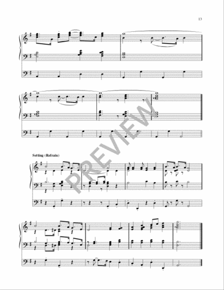 Hymn Harmonizations for Organ - Volume 3 Organ scores gallery preview page 16