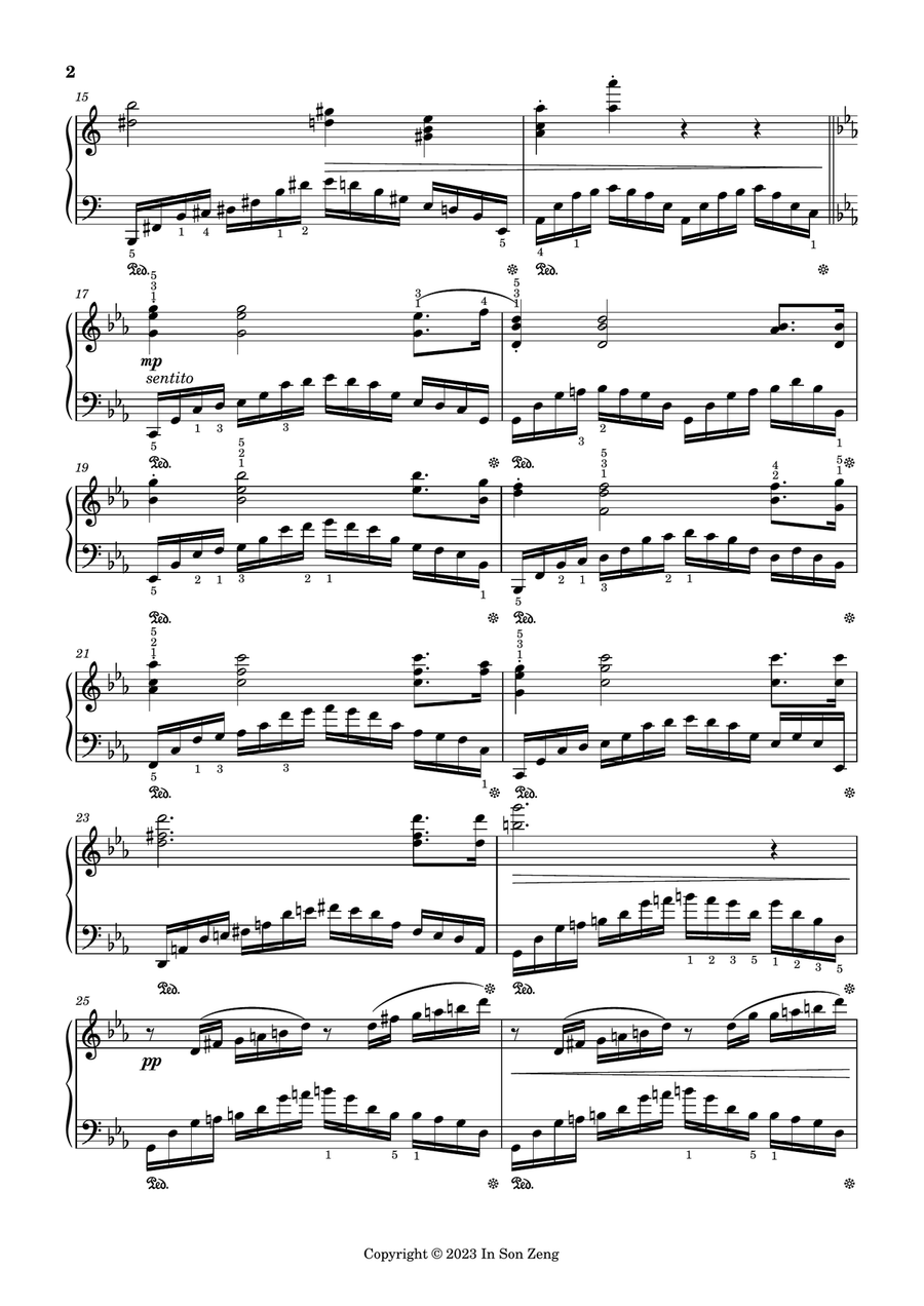 Op.3 No.4-6 by In Son Zeng Piano Method scores gallery preview page 6