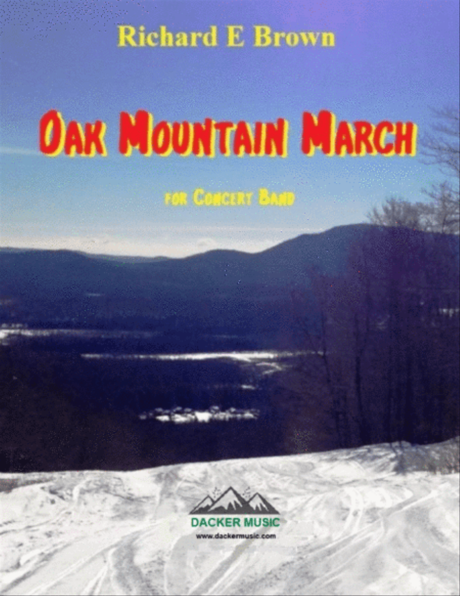 Oak Mountain March Oak Mountain March Concert Band scores gallery preview page 1