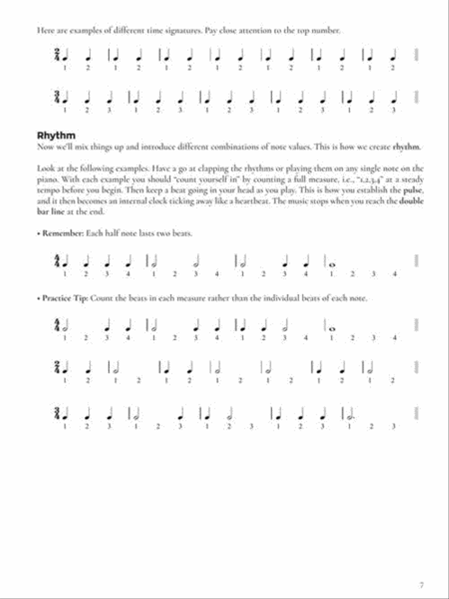 Teach Yourself Classical Piano Piano Method scores gallery preview page 8