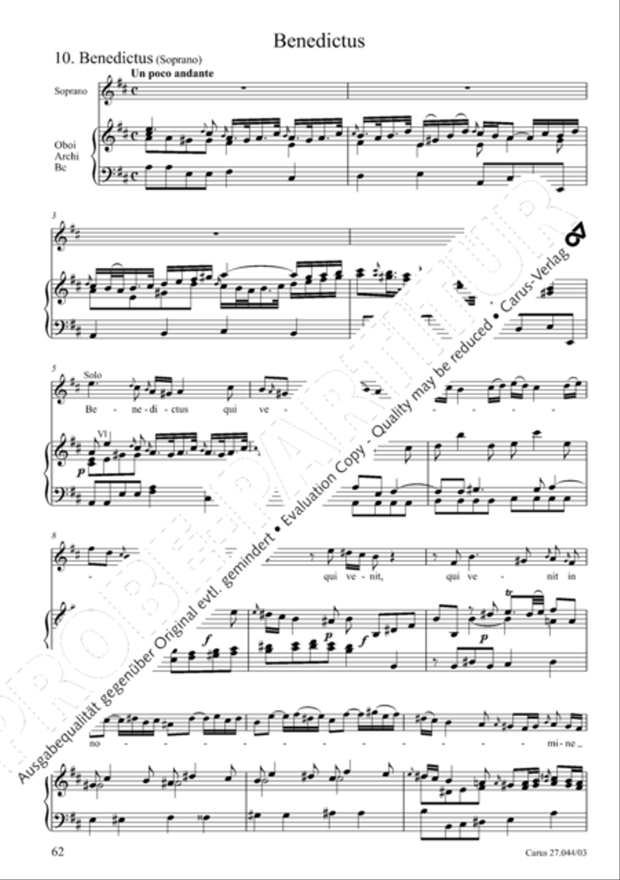 Messa per il Santissimo Natale 4-Part scores gallery preview page 63