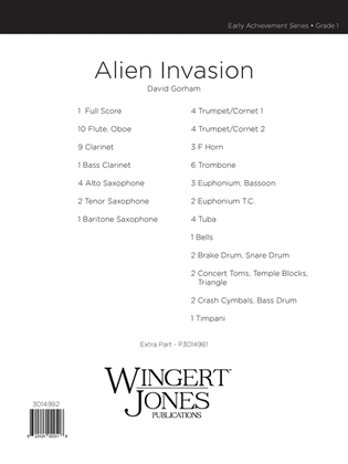 Alien Invasion - Full Score