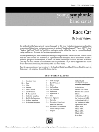 Race Car: Score