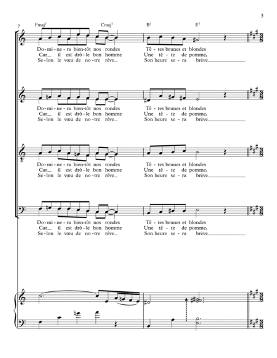 16 Christmas Songs 4-Part scores gallery preview page 3