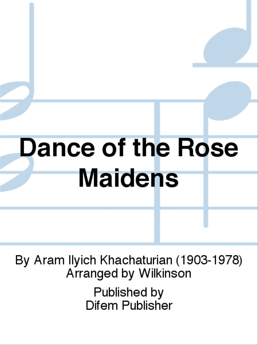Dance of the Rose Maidens Brass Band scores gallery preview page 1