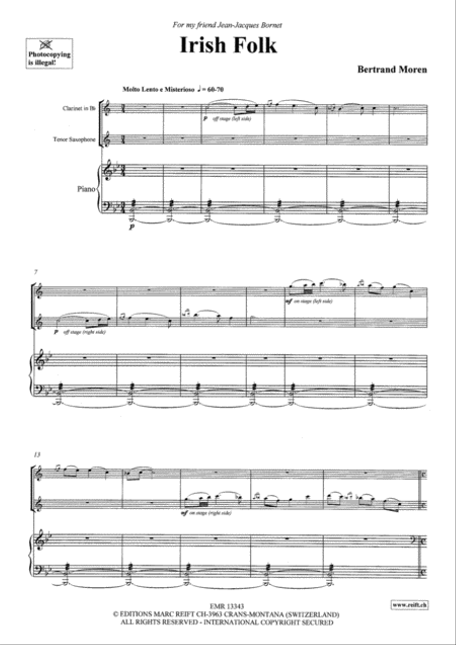 Irish Folk Woodwind Ensemble scores gallery preview page 3