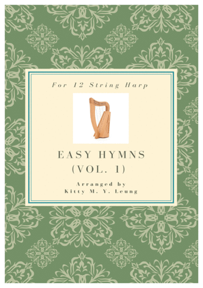 Book cover for Easy Hymns (Volume 1) - 12 String Lap Harp
