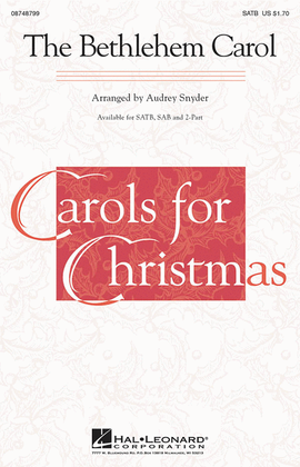 Book cover for The Bethlehem Carol