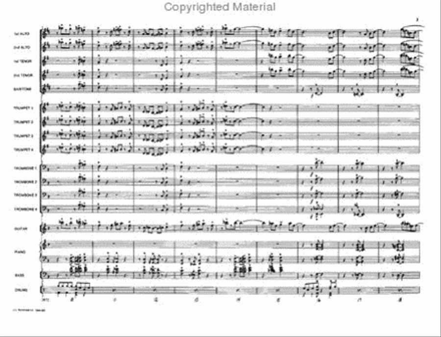 Knight's Court Jazz Ensemble scores gallery preview page 3