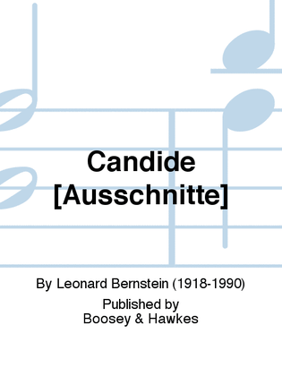 Book cover for Candide [Ausschnitte]