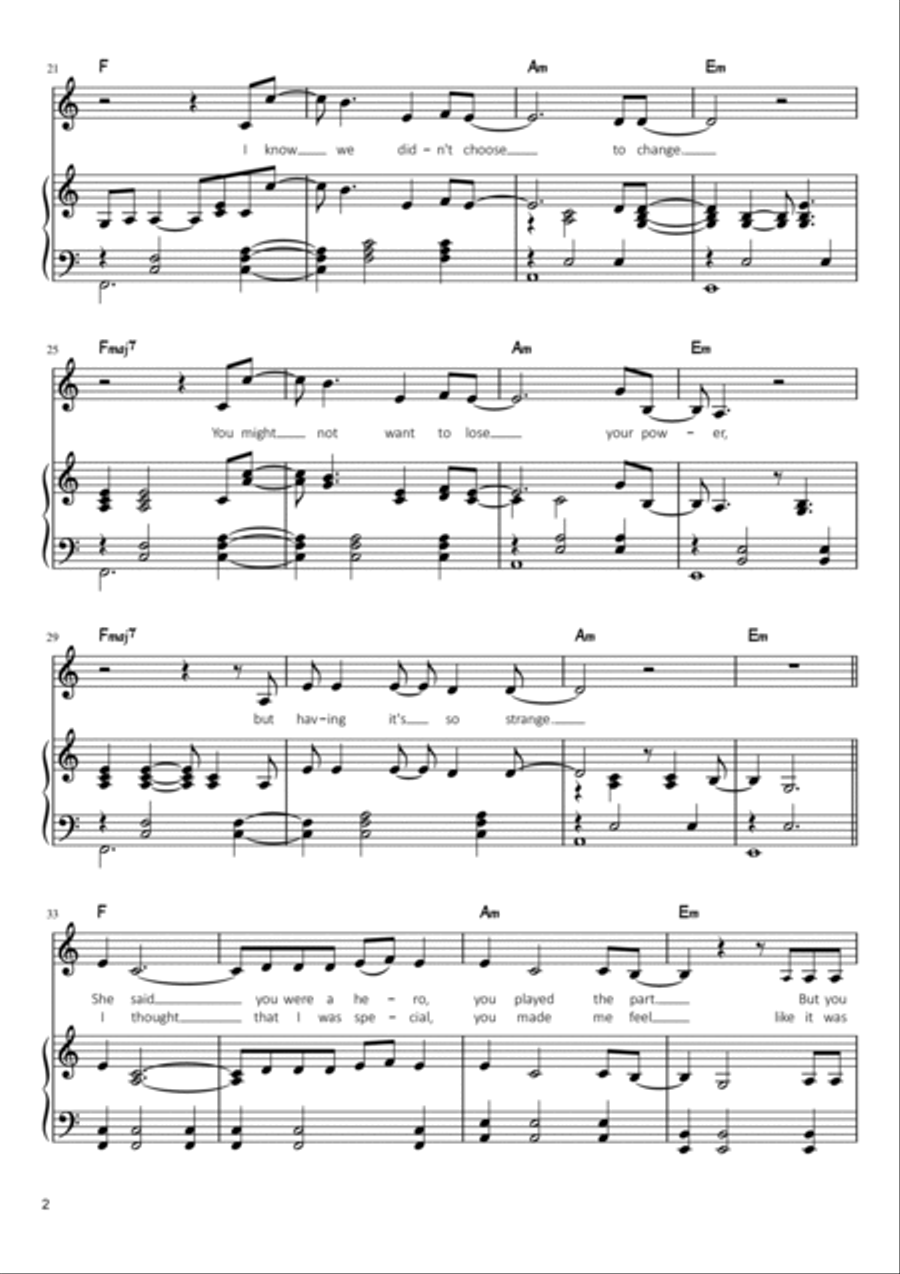 Your Power Voice scores gallery preview page 2