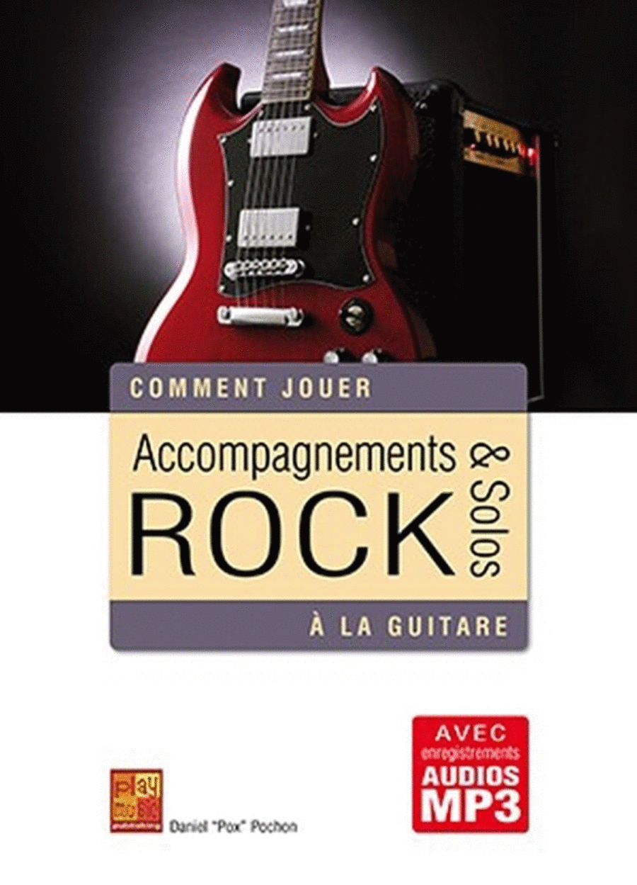Accompagnements et solos rock  la guitare