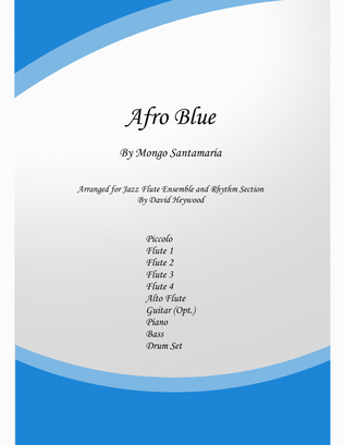 Book cover for Afro Blue