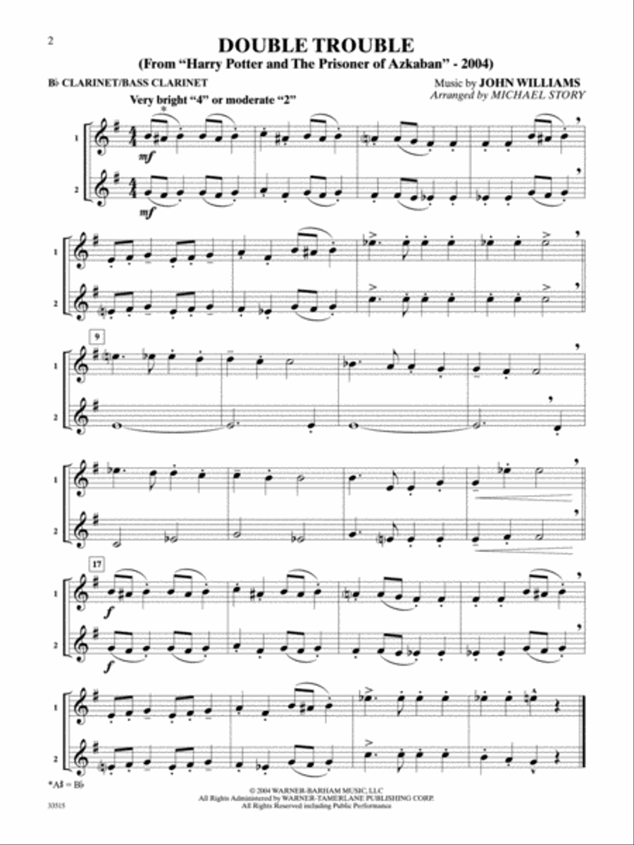 Movie Duets for All Movie Duets for All Small Ensemble scores gallery preview page 3
