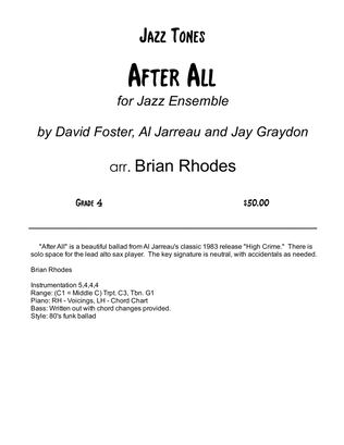 Book cover for After All