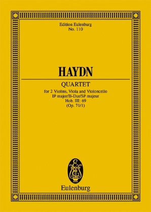 String Quartet in B-flat Major, Op. 71, No. 1