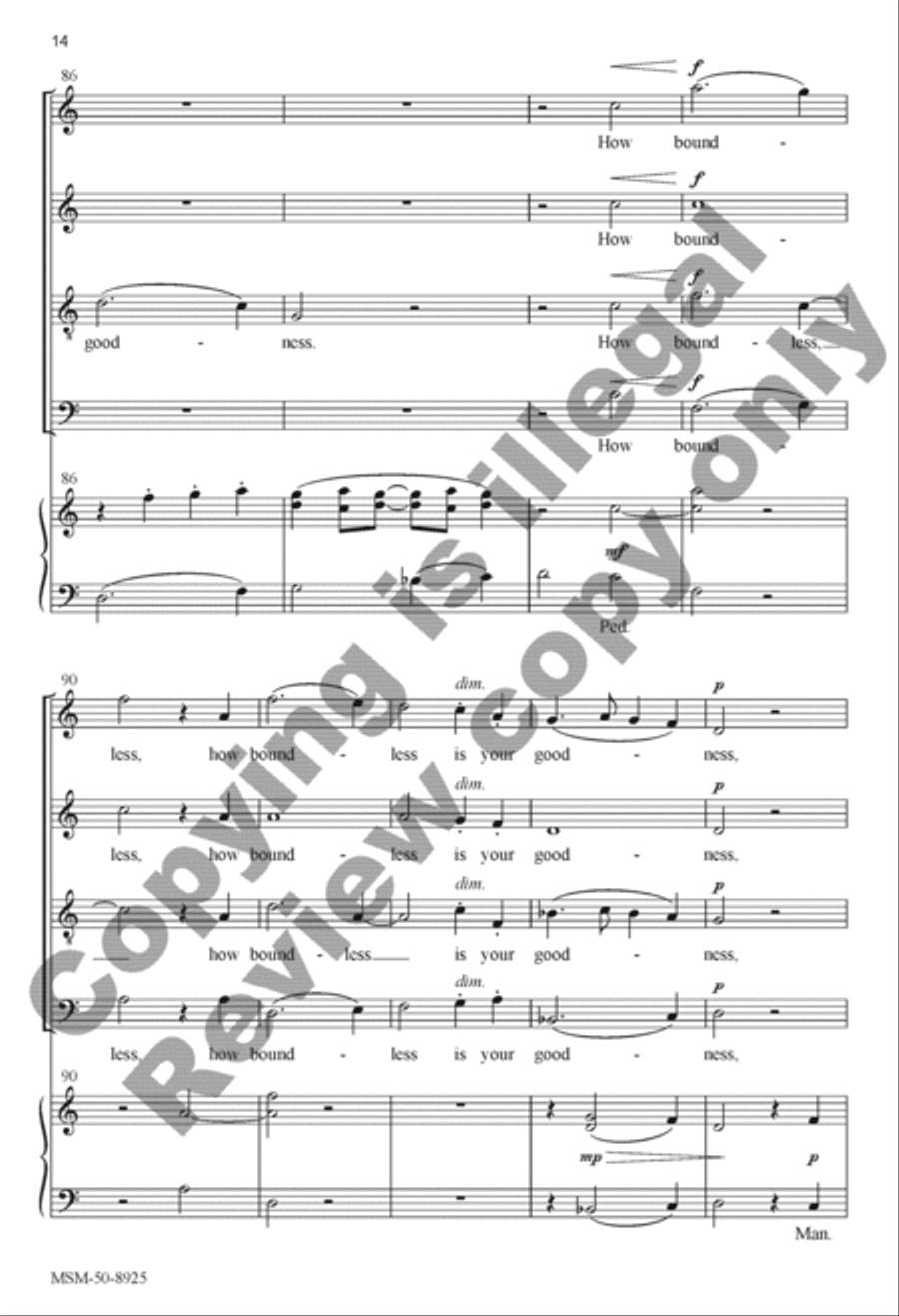 Trust and Kindness Trust and Kindness 4-Part scores gallery preview page 18