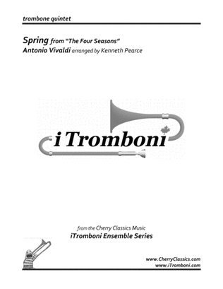 Spring from "The Four Seasons" for Trombone Quintet from iTromboni