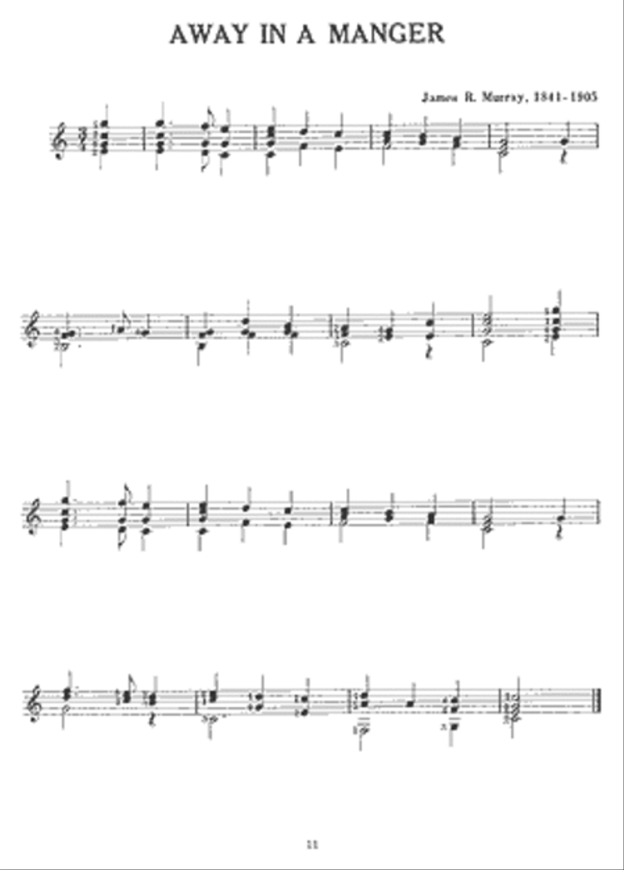 Christmas Songs for Classical Guitar Acoustic Guitar scores gallery preview page 2