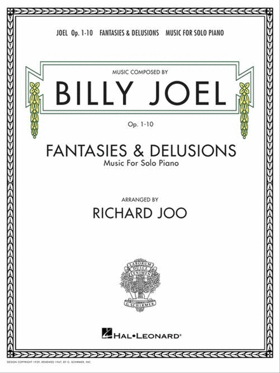 Billy Joel – Fantasies & Delusions Piano Solo scores gallery preview page 3