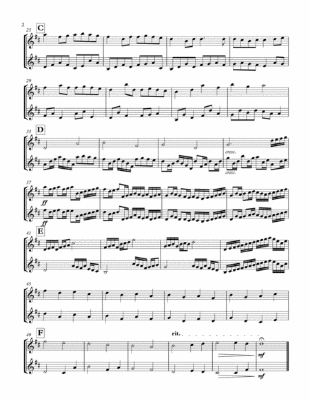 Canon In D Violin Duet image number null