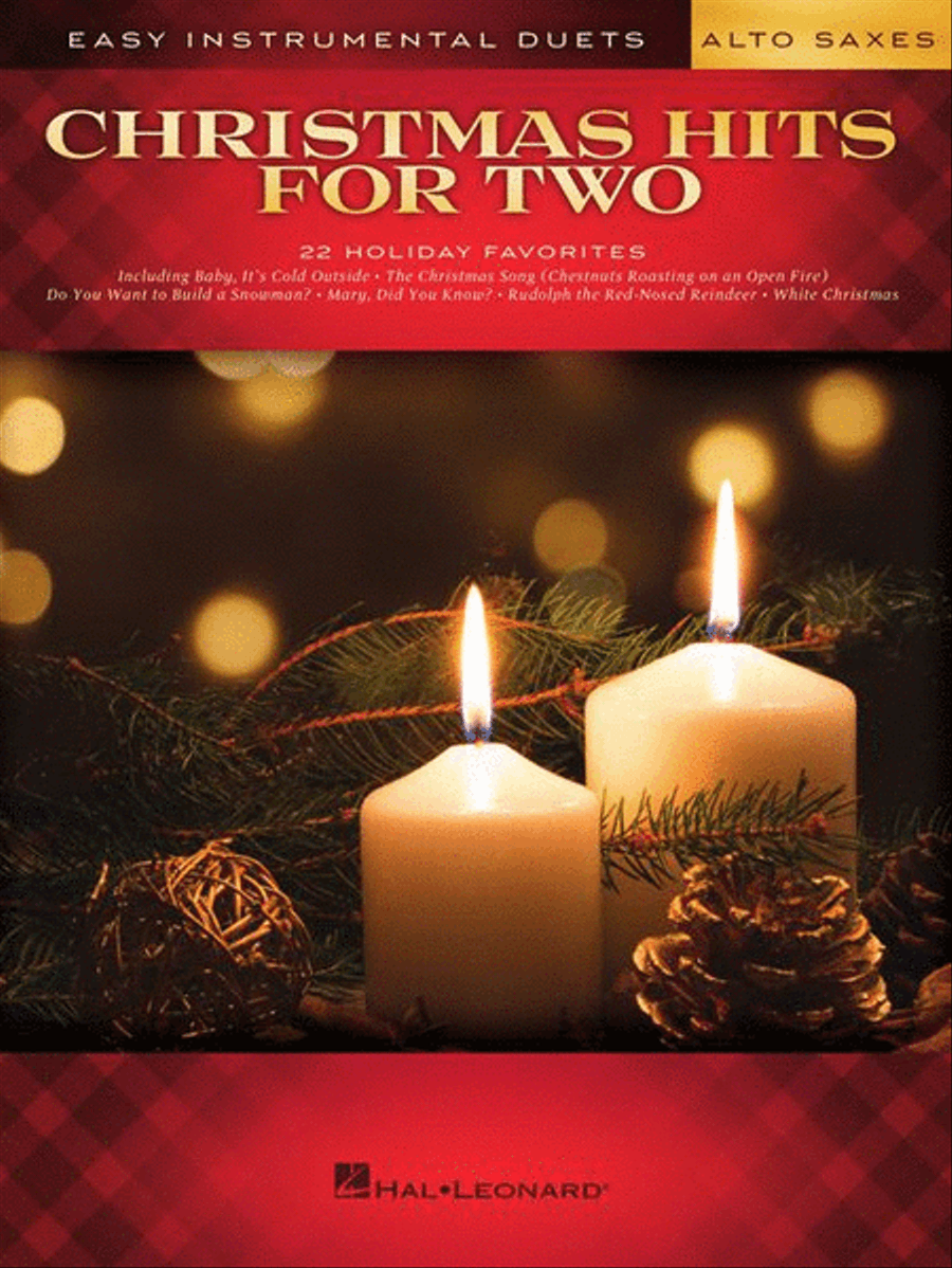Christmas Hits for Two Alto Saxes Woodwind Duet scores gallery preview page 2