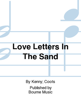 Book cover for Love Letters In The Sand