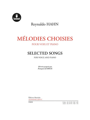 Book cover for Melodies Choisies (book/download Card Al30691)