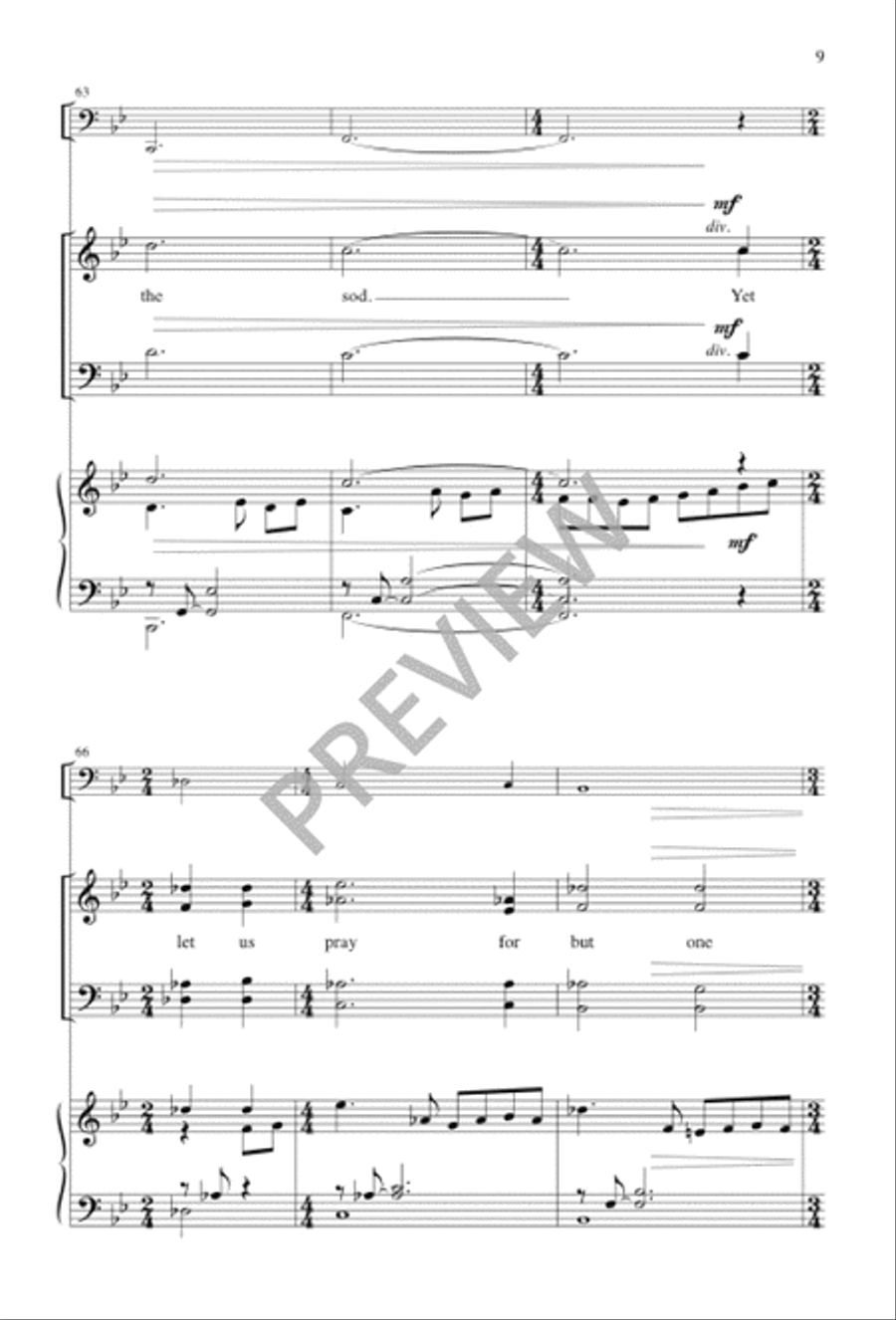 The Peace of God The Peace of God 4-Part scores gallery preview page 9