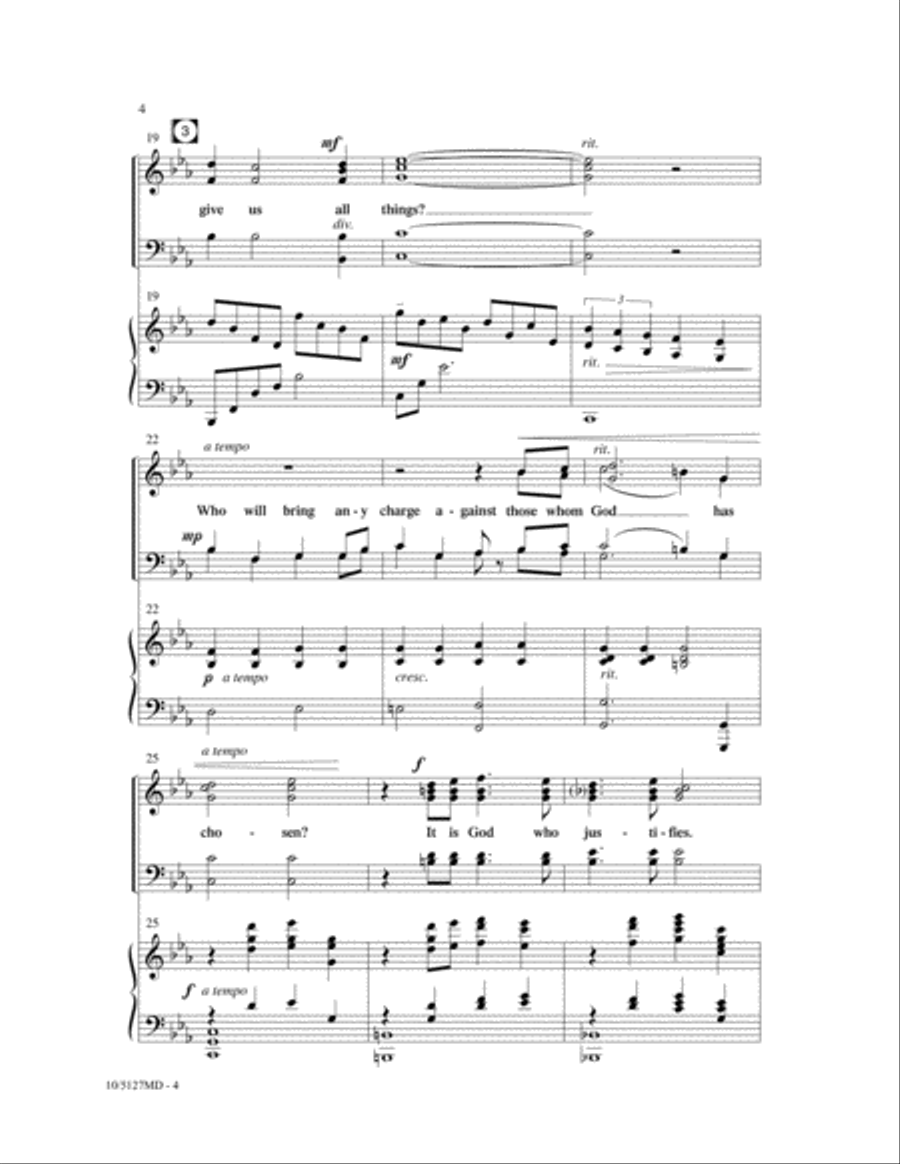 More Than Conquerors 4-Part scores gallery preview page 4