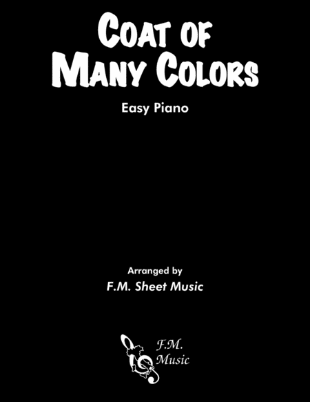 Coat Of Many Colors (Easy Piano) image number null