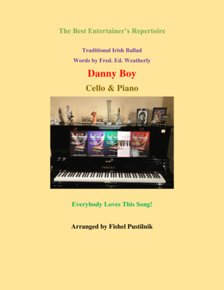 Book cover for "Danny Boy" for Cello and Piano