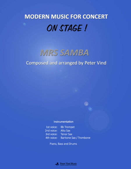 Mrs Samba - Stage Arrangements - By Peter Vind image number null