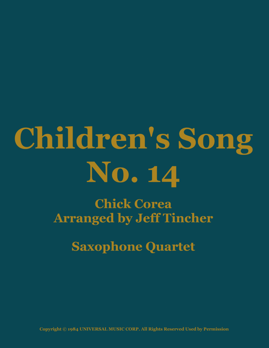 Children's Song No. 14 image number null