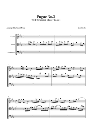 Fugue No.2 from Well Tempered Clavier Book 1