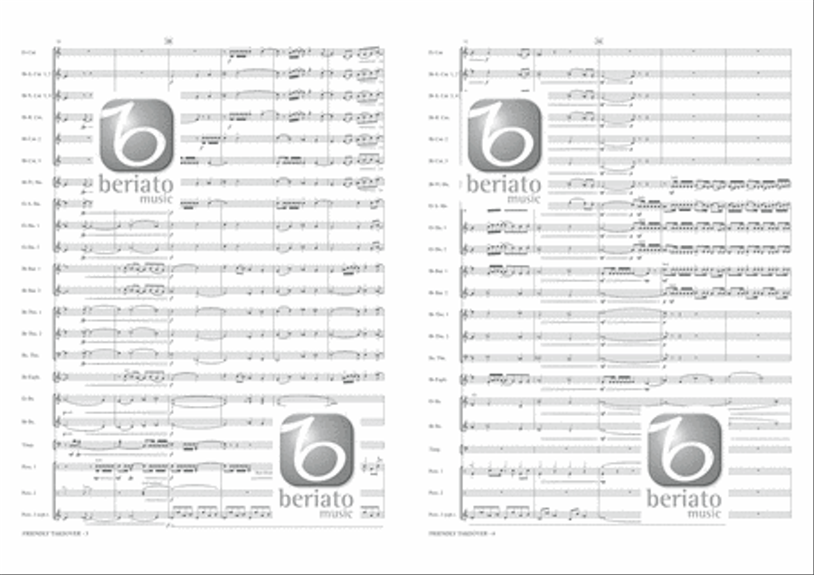 Friendly Takeover Brass Band scores gallery preview page 4