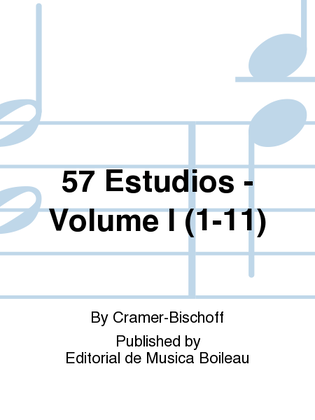 Book cover for 57 Estudios - Volume I (1-11)