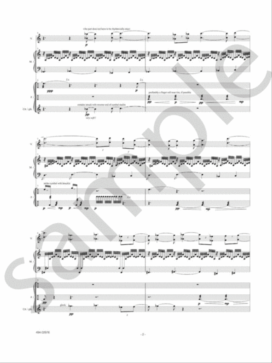 ... Without A Chance ... Without A Chance Chamber Music scores gallery preview page 5