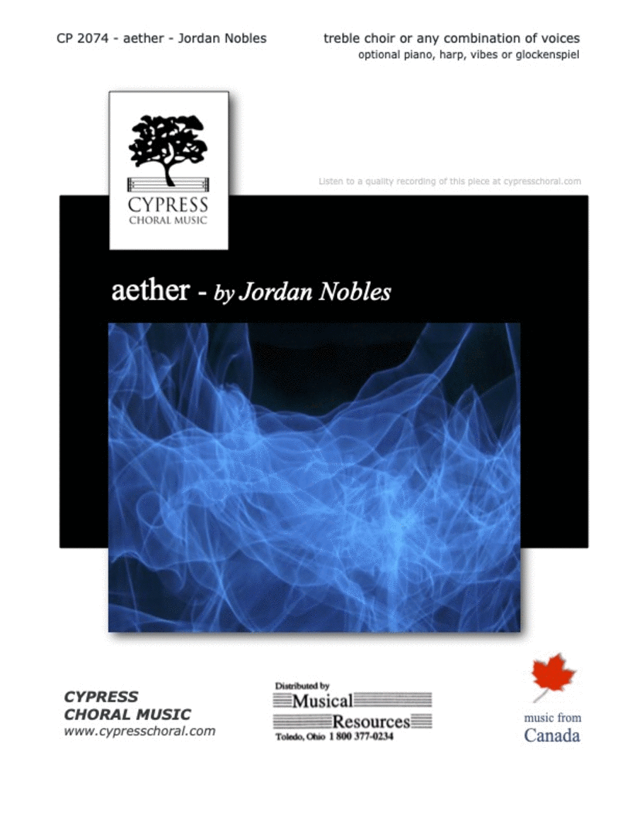 Aether Choir scores gallery preview page 1