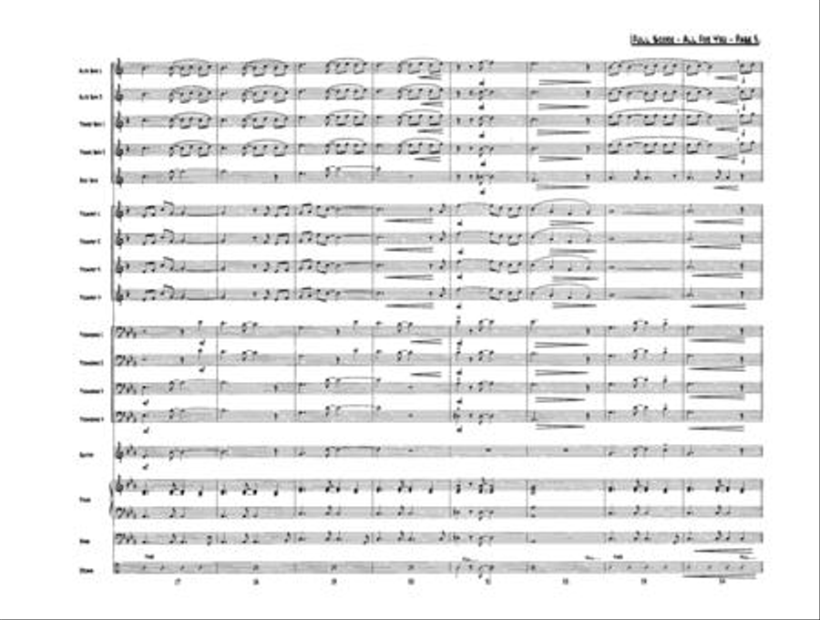 All for You All for You Jazz Ensemble scores gallery preview page 3