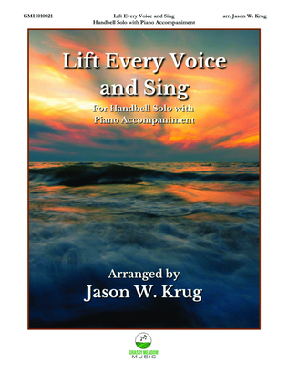 Book cover for Lift Every Voice and Sing (for handbell solo with piano accompaniment)