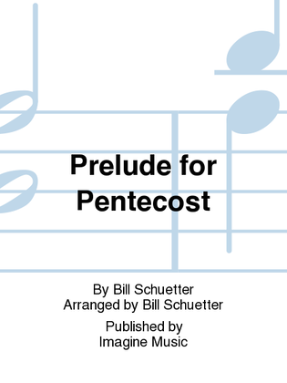Book cover for Prelude for Pentecost