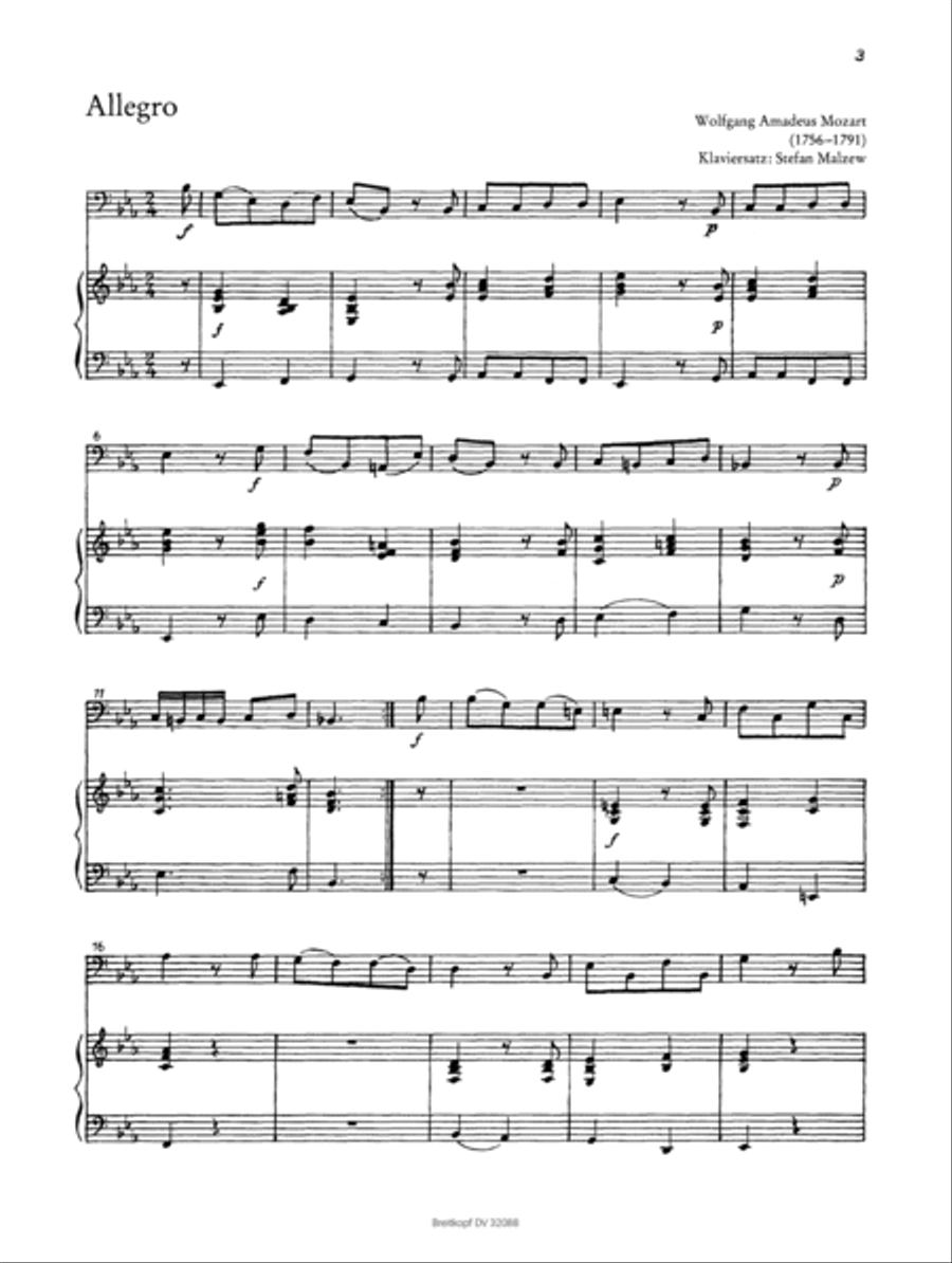Easy Pieces Double Bass scores gallery preview page 3
