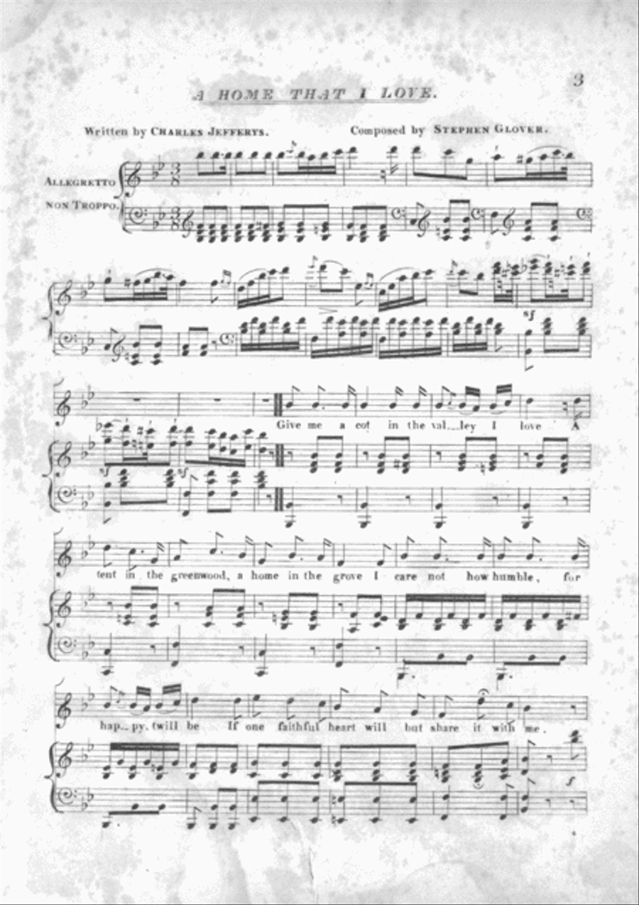 A Home That I Love Voice scores gallery preview page 2