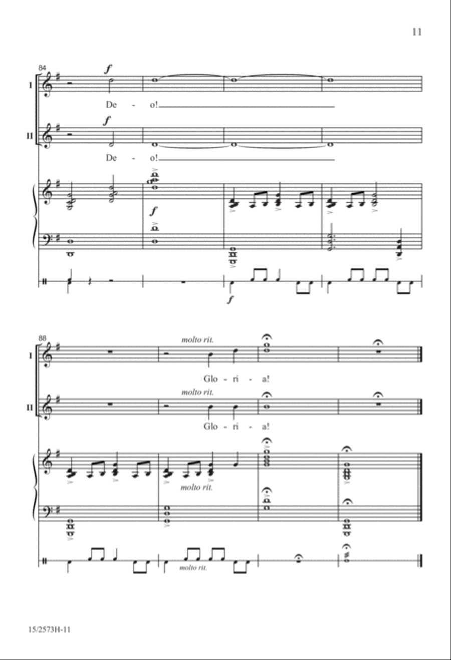 Adeste Fideles 2-Part scores gallery preview page 12