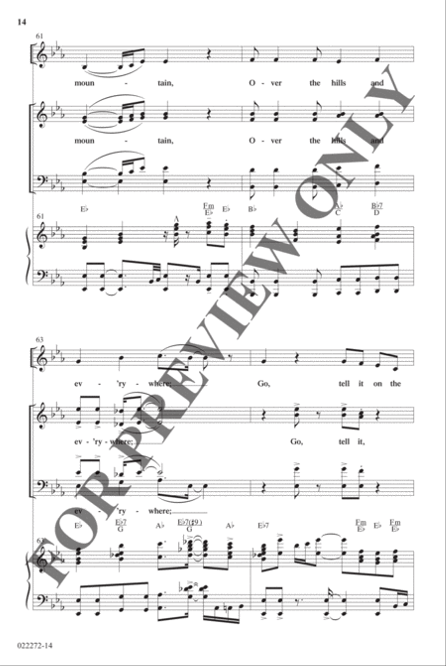 Best-Selling Christmas Anthem Pak Vol 1 - Anthem Preview Pak Hymn Anthems scores gallery preview page 15